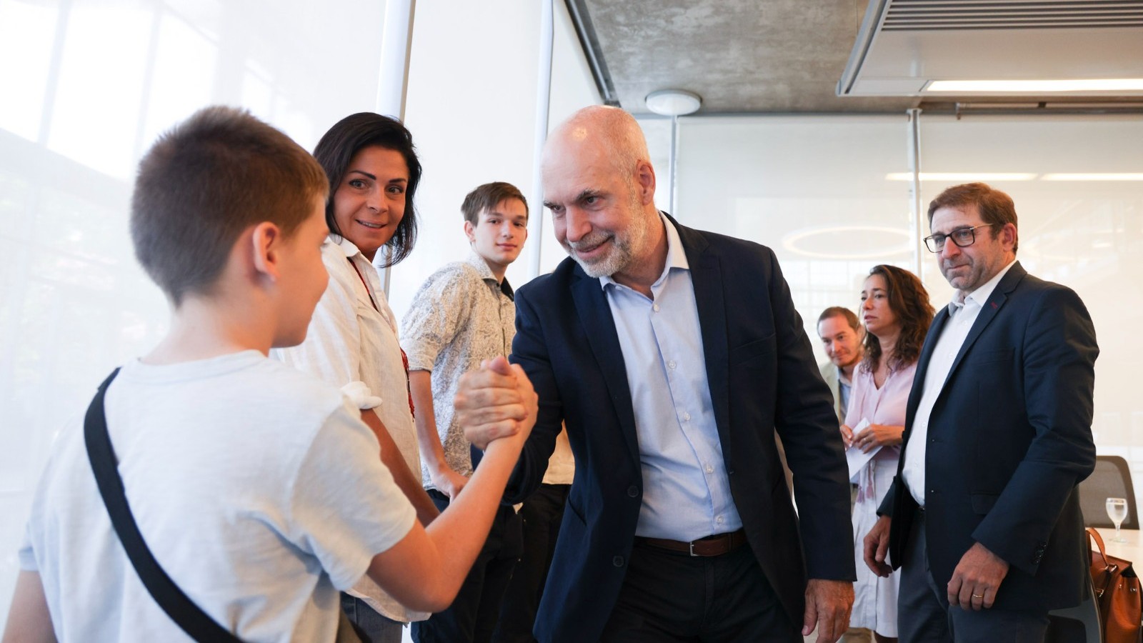 Rodríguez Larreta se reunió con refugiados ucranianos: "Reitero mi condena firme a la invasión rusa y quiero expresar todo mi compromiso y solidaridad con la comunidad ucraniana"