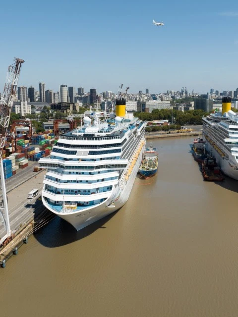 Puerto Buenos Aires: Arribaron más de 12 mil turistas en 4 cruceros - Zona  Norte Hoy