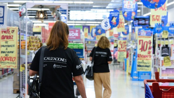 Detectan incumplimientos en programa Precios Justos en hipermercado de Malvinas Argentinas