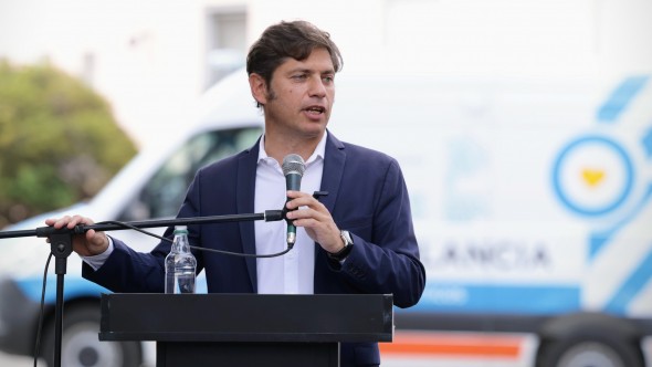 Kicillof encabezó el acto de provincialización del Hospital Ramón Carrillo de San Vicente
