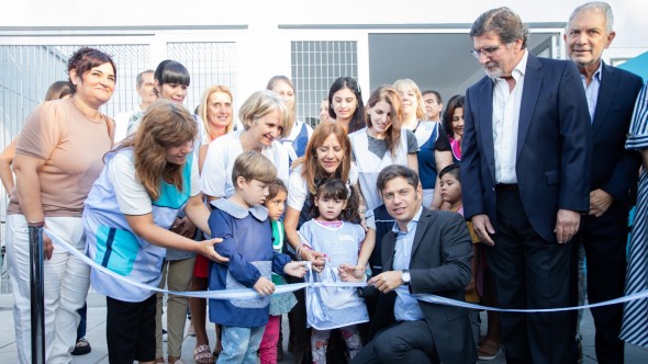 Kicillof encabezó el inicio del ciclo lectivo 2023