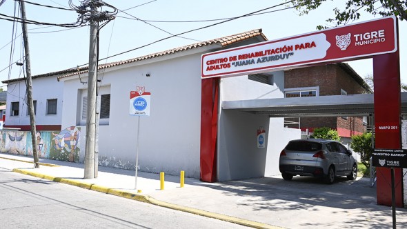 Tigre brinda información útil sobre el Centro de Rehabilitación Psicofísica para Adultos Juana Azurduy