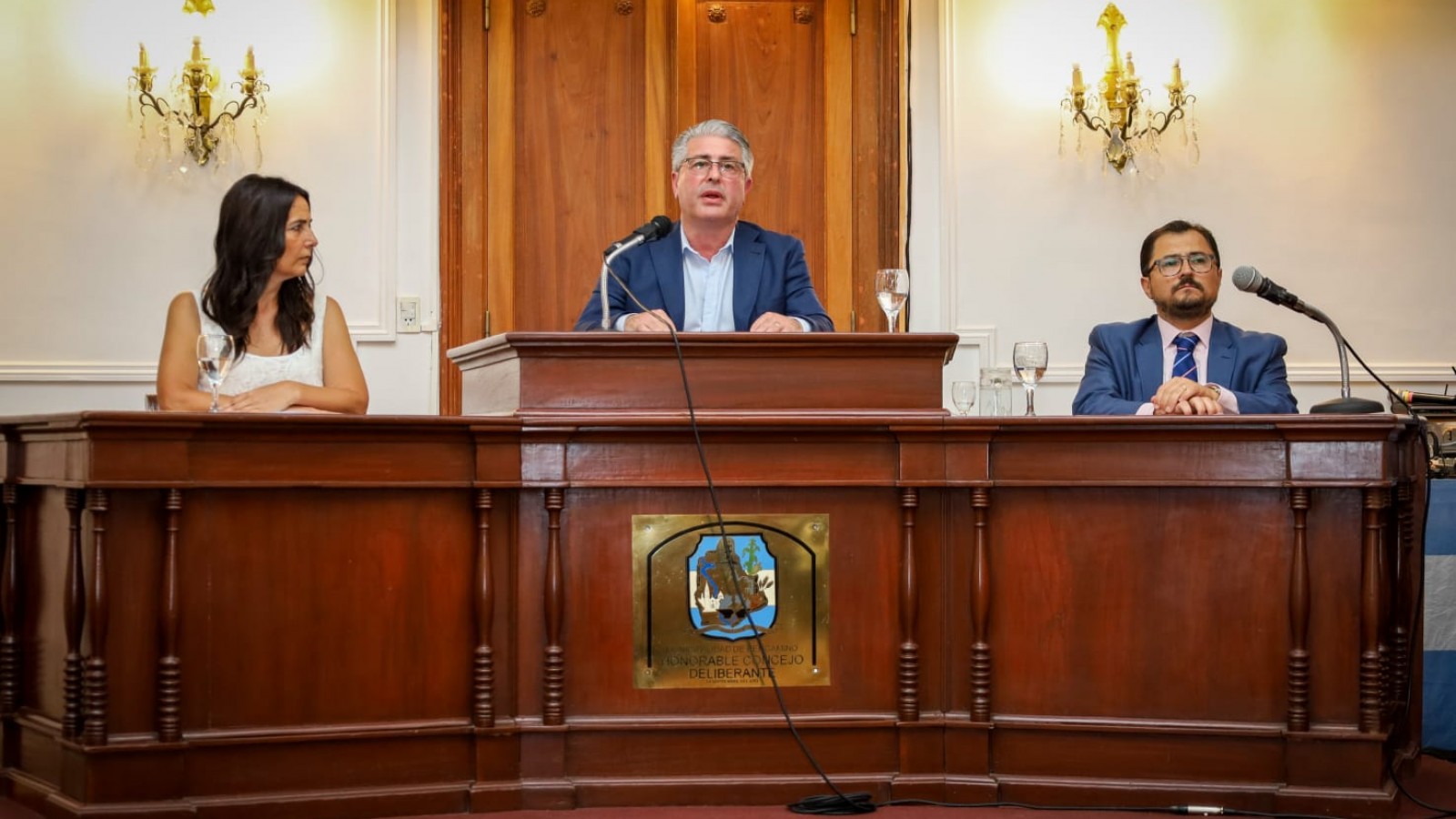 Martínez participó de la Apertura de Sesiones del HCD de Pergamino