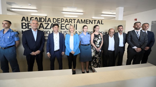 La Provincia inauguró una alcaidía departamental y entregó escrituras