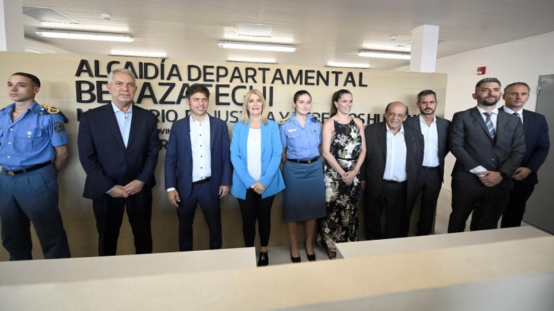 La Provincia inauguró una alcaidía departamental y entregó escrituras