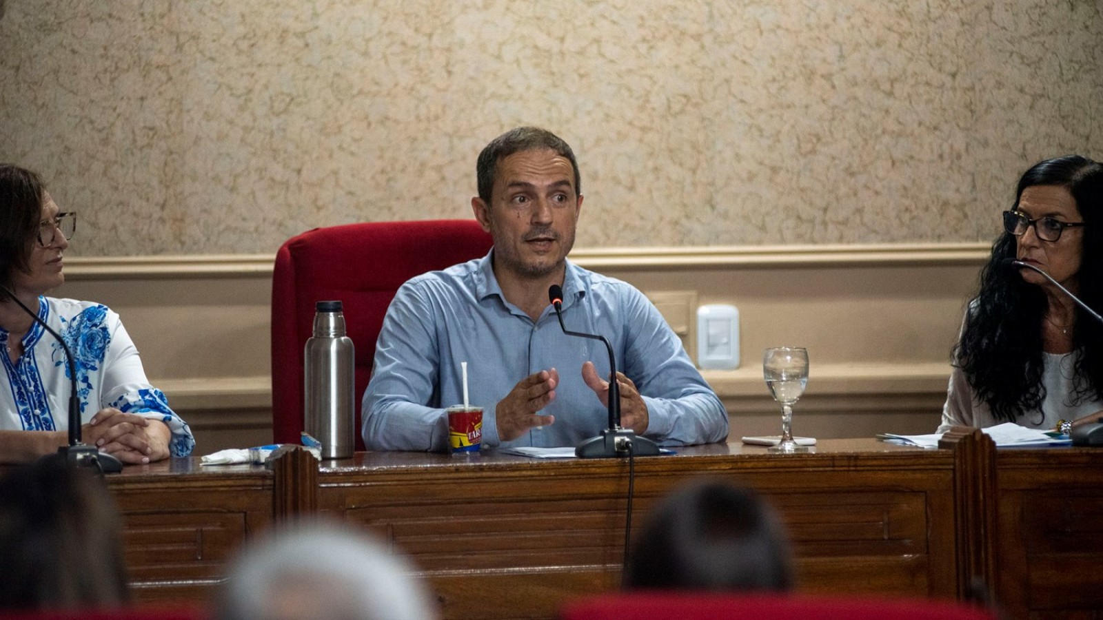 En la apertura de las sesiones ordinarias del HCD, Abella anunció importantes obras y confirmó su candidatura para un tercer mandato