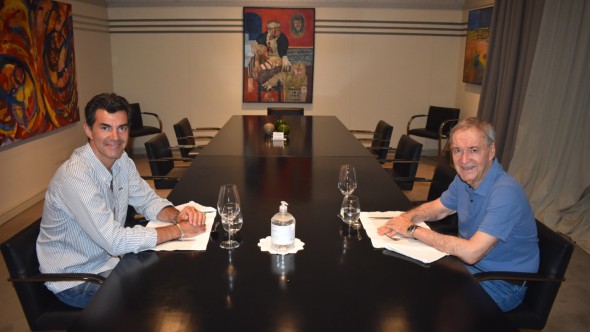 Schiaretti y Randazzo acordaron "trabajar en un espacio nacional superador"