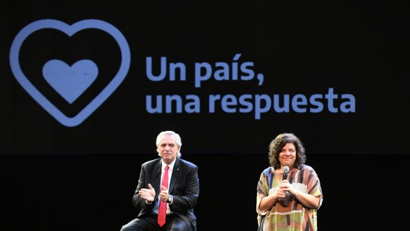 El Presidente cerró el encuentro nacional Un país, una respuesta en el CCK