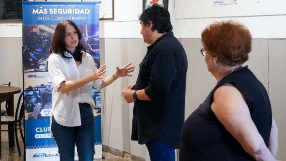 Soledad Martínez: "El objetivo principal de nuestro gobierno es cuidar y defender a los vecinos"
