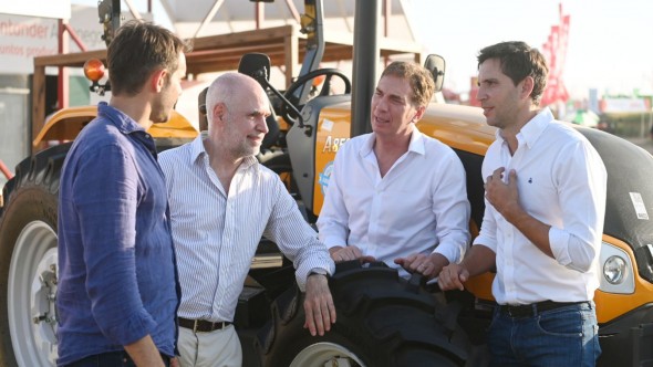 Rodríguez Larreta junto a Santilli en Expoagro: "En el campo está el futuro de la Argentina"