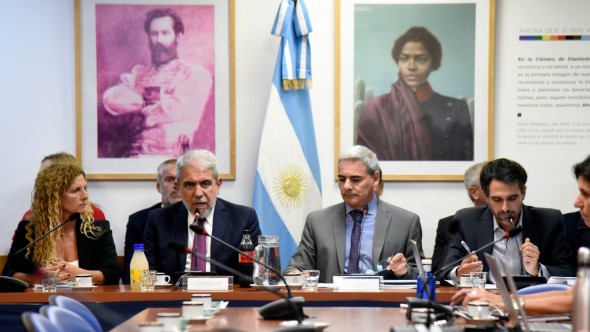 Con eje en la problemática del narcotráfico, Aníbal Fernández expuso en Diputados