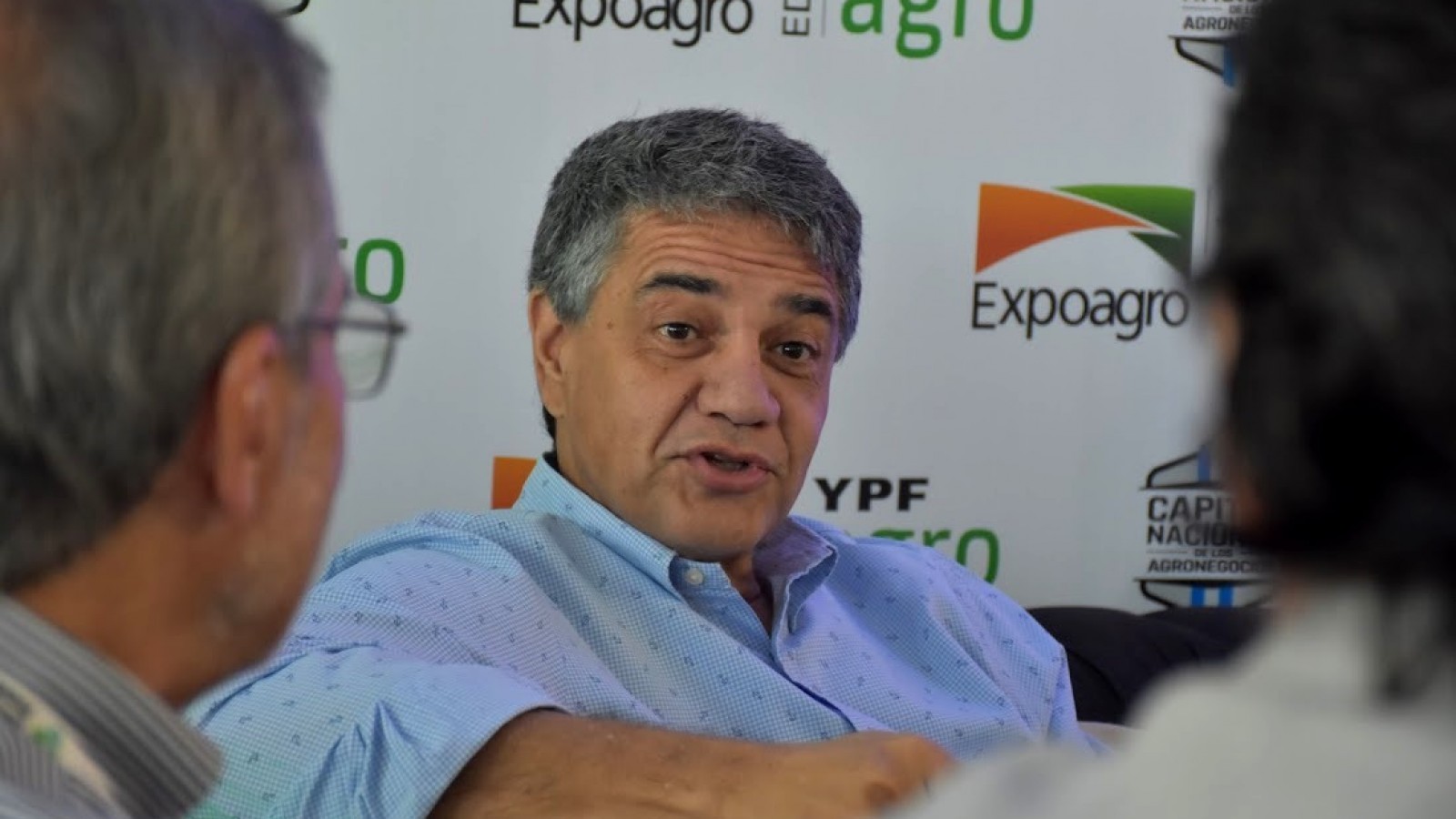Jorge Macri en Expoagro: "Puede ser Horacio, Patricia, María Eugenia o hasta Mauricio"