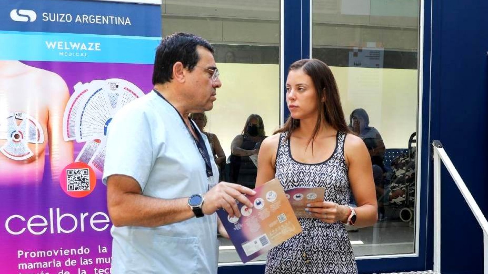 San Isidro instaló un consultorio móvil con tecnología innovadora para detectar enfermedades mamarias