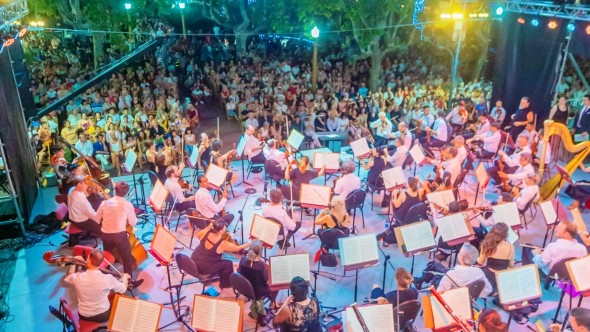 La Orquesta Sinfónica Nacional brindó un magnífico concierto para miles de sanfernandinos