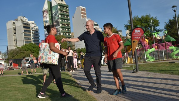 Rodríguez Larreta inauguró la plaza San Isidro Labrador en Saavedra, una obra que se hizo en menos de cinco meses: "Trabajamos para que cada vez haya más espacios verdes y públicos en la Ciudad"