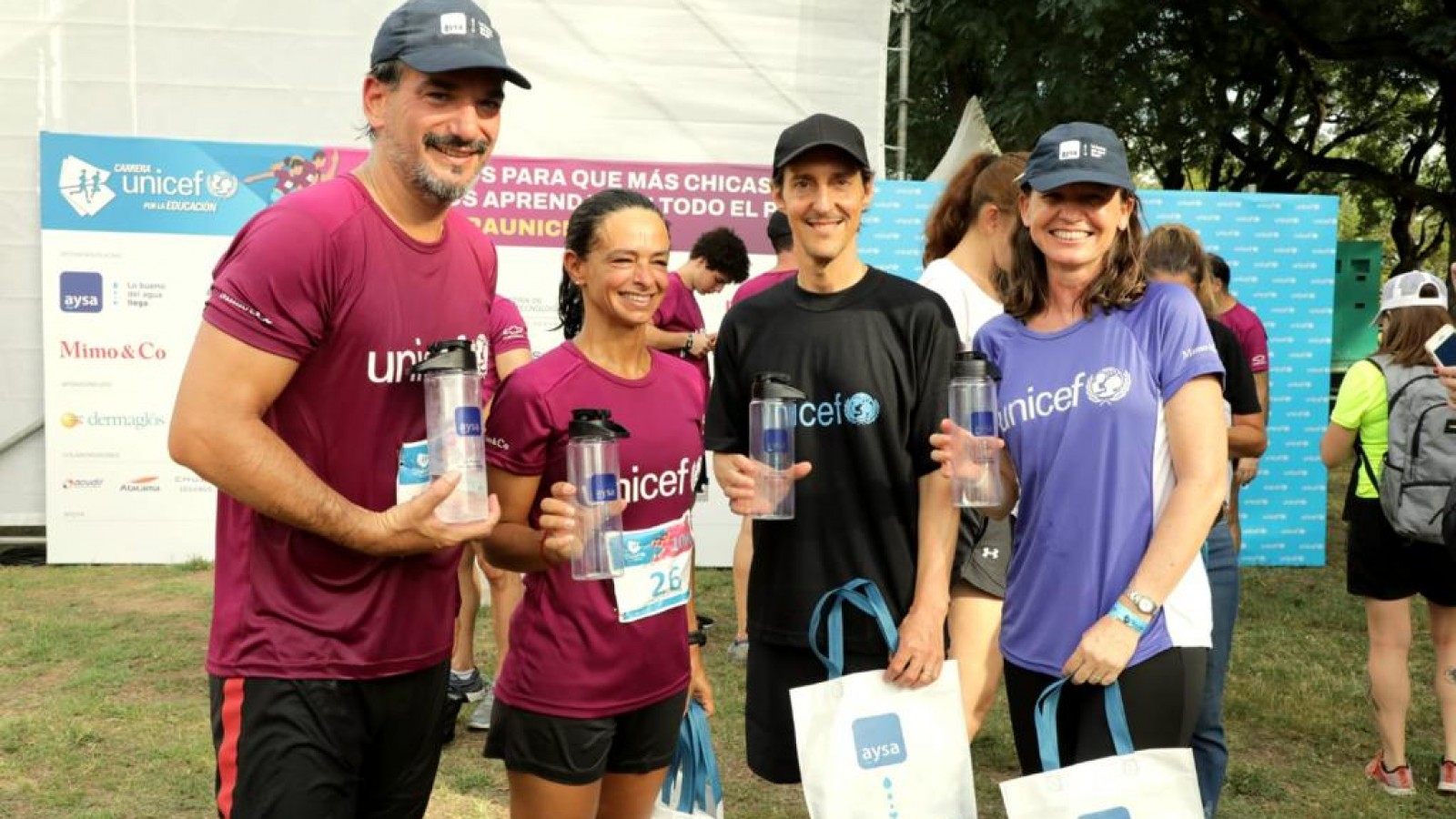 AySA participó de la emblemática Maratón UNICEF por la Educación 2023