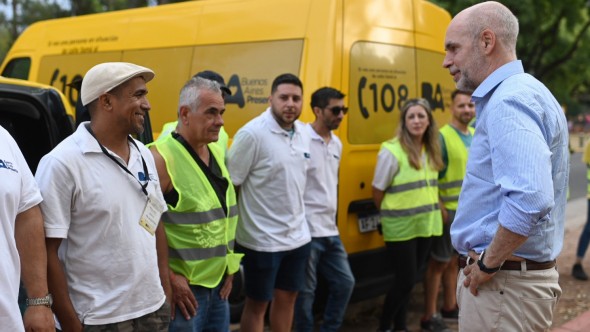 Rodríguez Larreta supervisó la marcha del megaoperativo de asistencia de la Ciudad por los cortes de luz