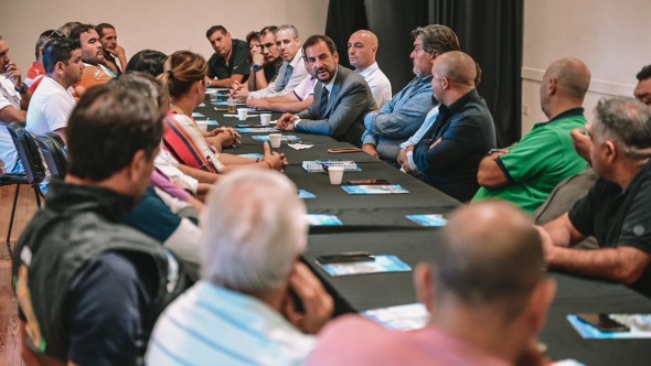 Fuerte respaldo de todos los gremios radicados en Escobar a la continuidad de Sujarchuk