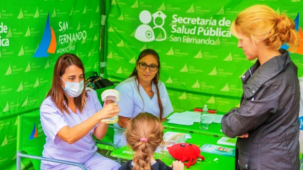 Se realizó en San Fernando una jornada por el "Día de la Salud Bucodental"