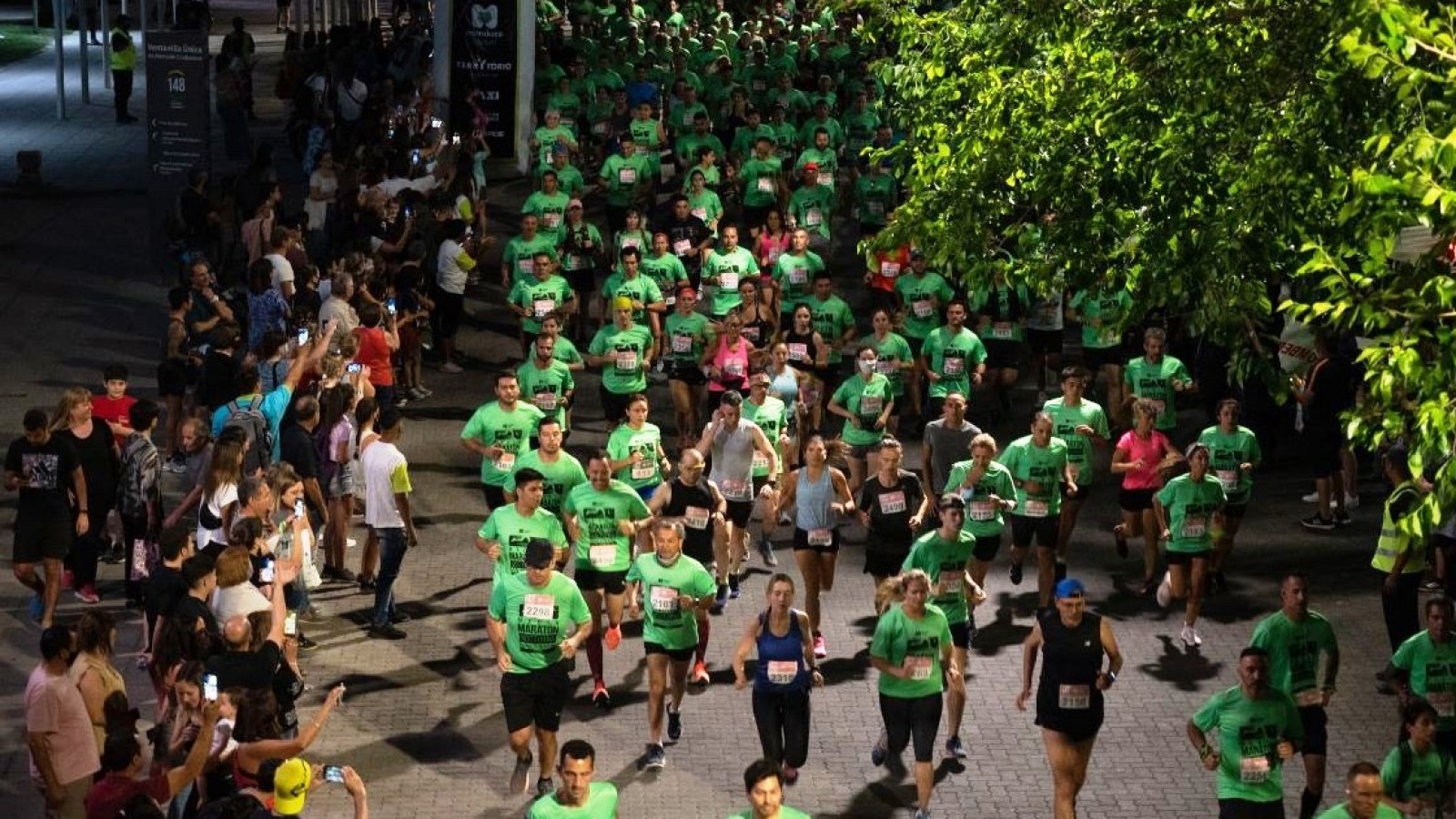 Maratón en Vicente López por "La Hora del Planeta"