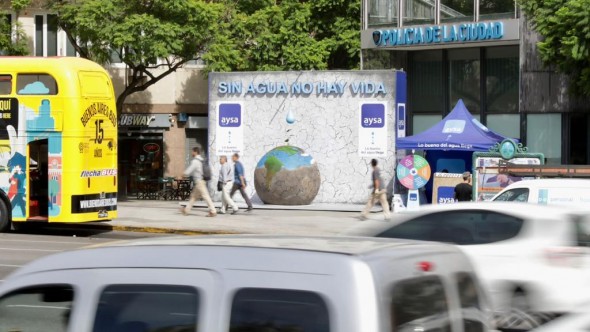 Día Mundial del Agua: AySA estuvo presente concientizando sobre la importancia del cuidado del agua