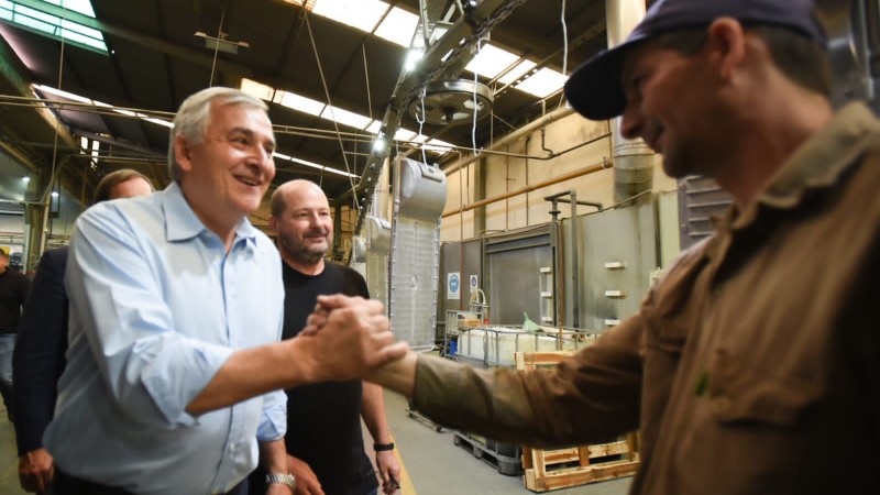 Morales en San Martín: "Somos un pueblo solidario y con ganas de construir un país mejor"