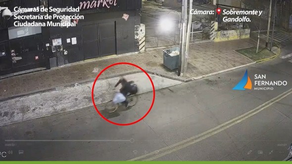 Gracias a las Cámaras de Seguridad, allanaron y se pudo devolver todo lo robado a un salón de estética