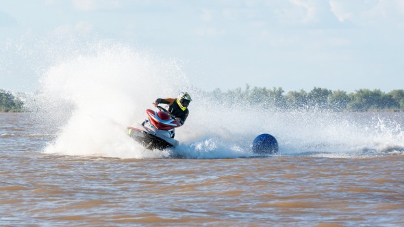 Sebastián Degano: "Fue una gran fiesta deportiva de cara al río en San Nicolás"