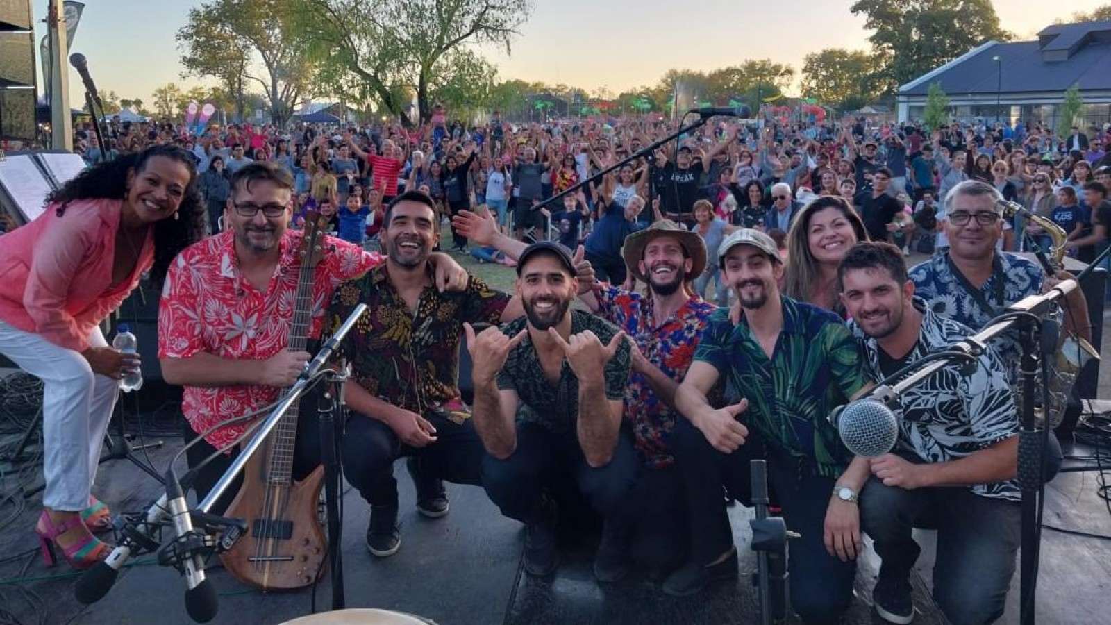 Gran cierre en Pergamino del ciclo "Cultura Al Aire Libre"