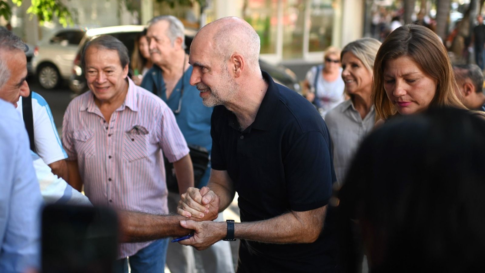 Rodríguez Larreta en Ramos Mejía y San Justo: "Si a diez minutos de acá pudimos mejorar la seguridad, también lo vamos a hacer en La Matanza"