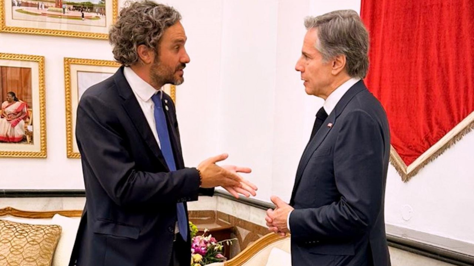 Cumbre Fernández - Biden: Cafiero destacó que es necesario relanzar la relación comercial y afianzar el vínculo político