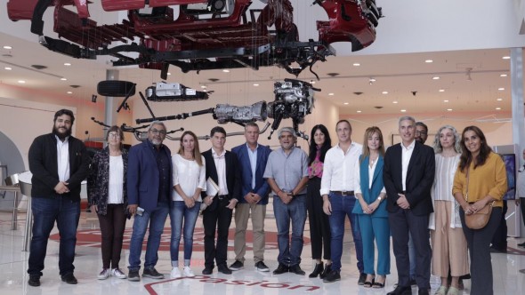 Trabajo participó del inicio del ciclo lectivo del CFL que funciona en Toyota