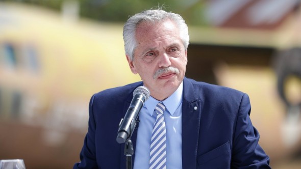 "Milei es una amenaza a la democracia", advirtió Alberto Fernández