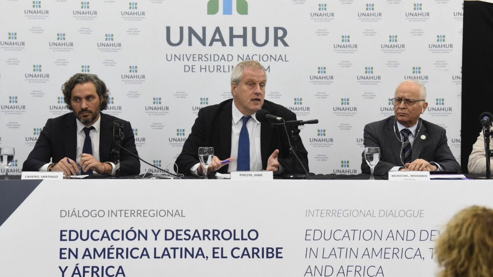 Perczyk y Cafiero cerraron jornadas de Educación y Desarrollo con representantes de América Latina, el Caribe y África
