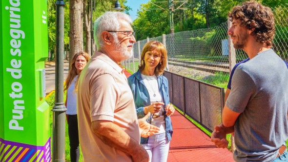 Se inauguró la ampliación del Paseo Arias en San Fernando, con 1.200 metros de espacio verde