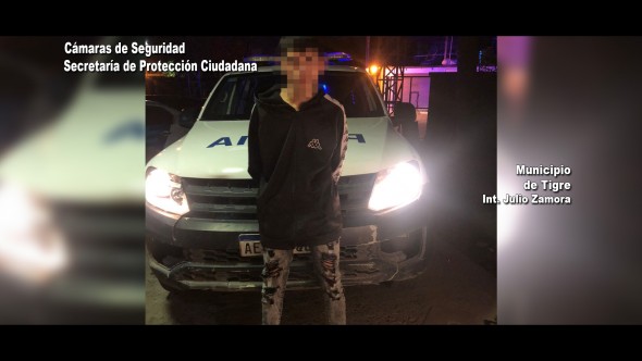 Robaron una moto, escaparon en contramano y protagonizaron una intensa persecución en Tigre