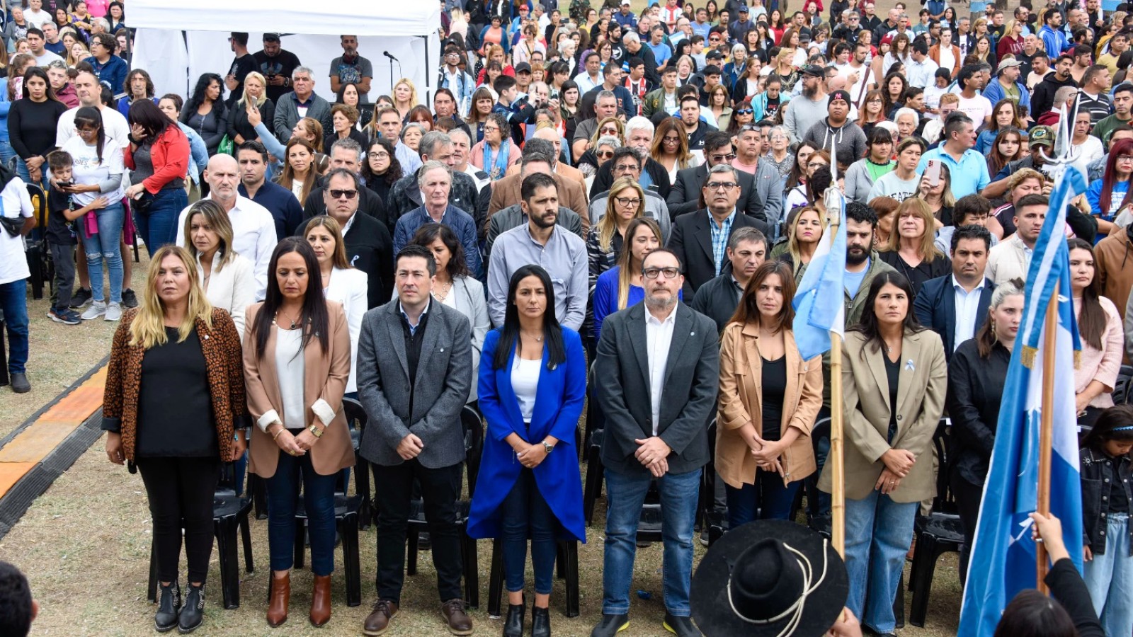 En Malvinas Argentinas se homenajeó a los veteranos y caídos en la Guerra de Malvinas