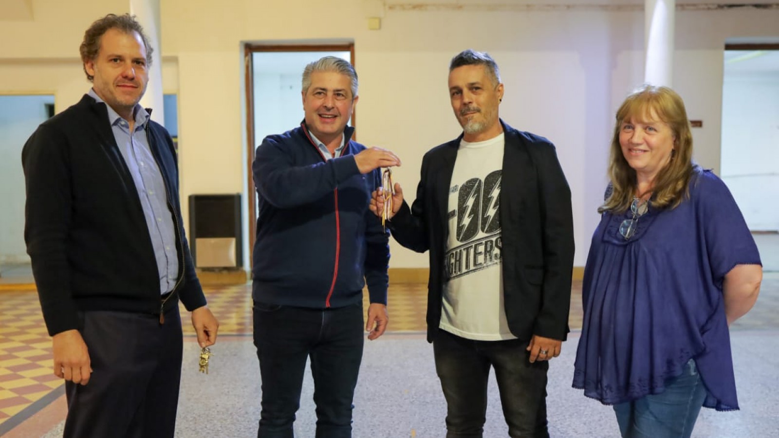 La Municipalidad de Pergamino le entregó la llave de EMBA al Conservatorio de Música