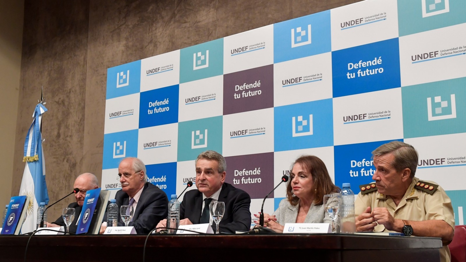 Rossi: "El Fondo Nacional de la Defensa permite garantizar la soberanía en nuestro espacio aéreo, marítimo y terrestre"