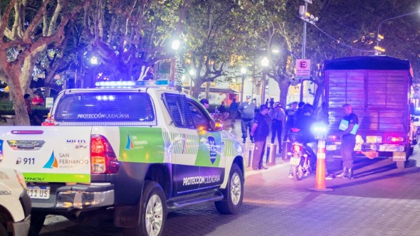 San Fernando realizó nuevos operativos de seguridad en Victoria, Virreyes y el casco céntrico