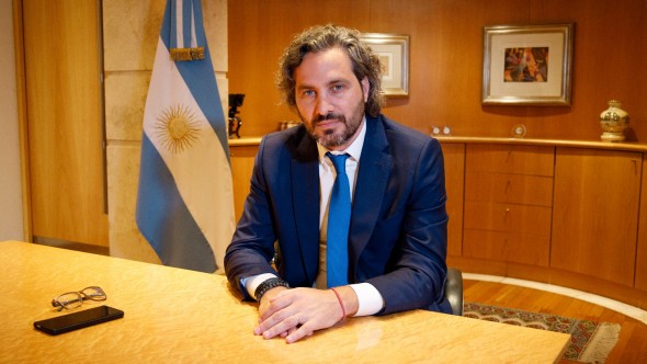 Cafiero: "A 40 años de recuperación de la democracia renovamos la búsqueda de una solución pacífica"