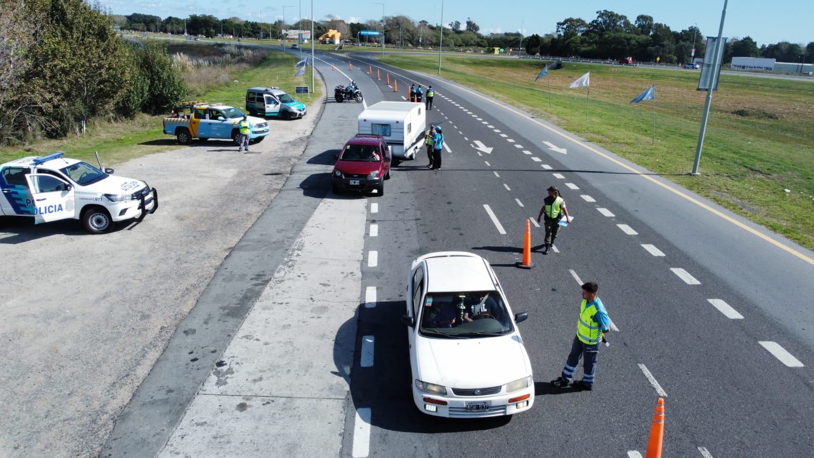 Transporte intensificó los operativos de alcoholemia y fiscalización en Semana Santa