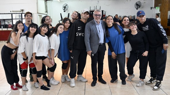 Julio Zamora recorrió clubes de barrio de Tigre centro y proyectó fortalecer su desarrollo dentro de la comunidad