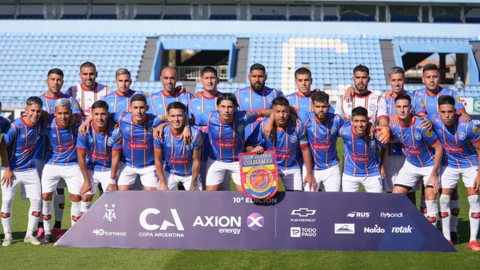 Copa Argentina: Colón jugará ante Colegiales en el Estadio San Nicolás