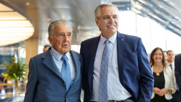 El Presidente inauguró la nueva terminal de partidas del Aeropuerto Internacional de Ezeiza