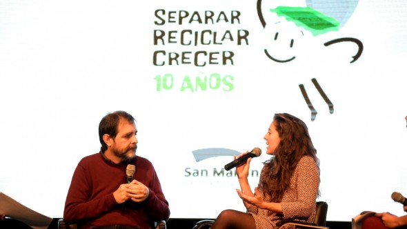 San Martín celebró los 10 años del programa Separar, Reciclar, Crecer