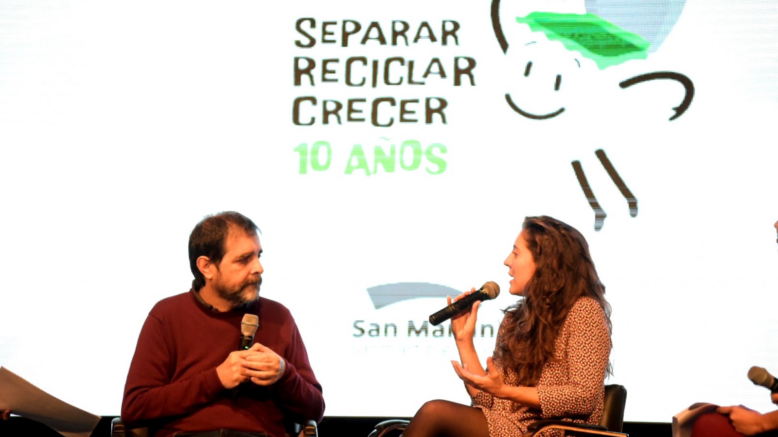San Martín celebró los 10 años del programa Separar, Reciclar, Crecer