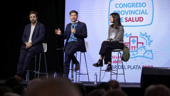 Kicillof y Kreplak presentaron el Plan Quinquenal de Salud