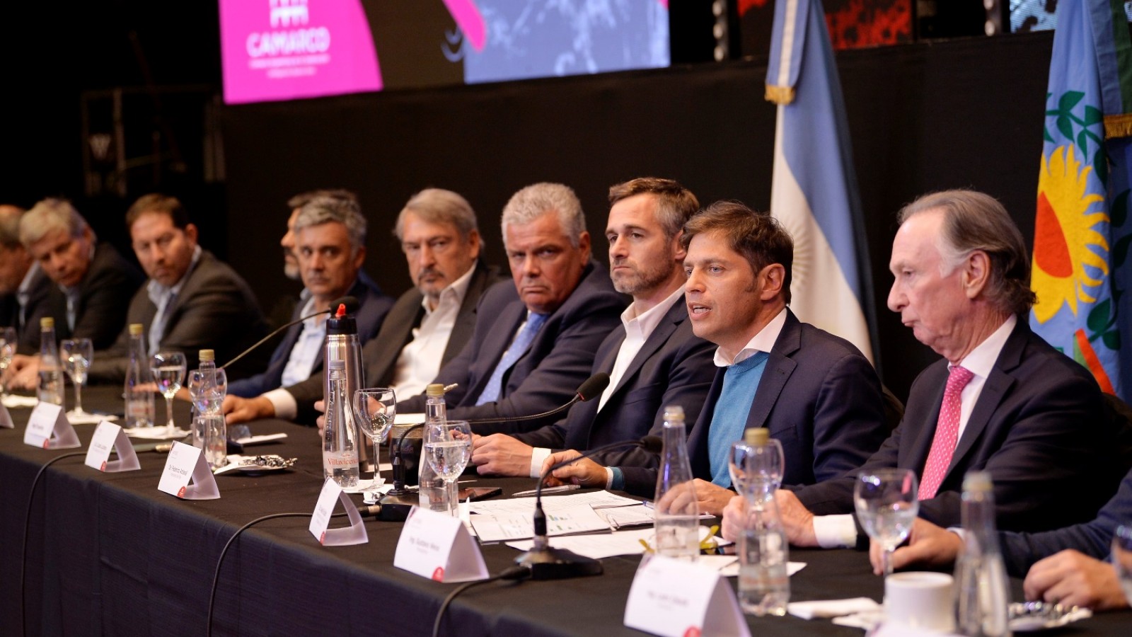 Kicillof participó del cierre del 141° Consejo Federal de la Cámara Argentina de la Construcción