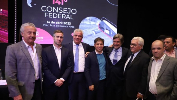 Achával acompañó a Kicillof en el Consejo Federal de CAMARCO en Pilar